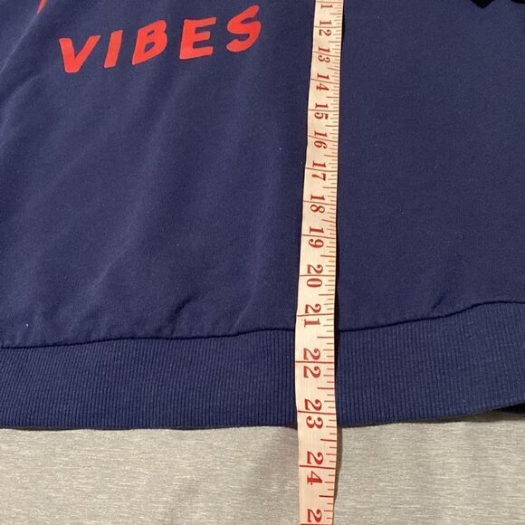 Express All The Vibes Crewneck Sweatshirt Size Small - Picture 7 of 8